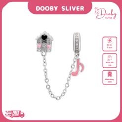 hạt charm bạc